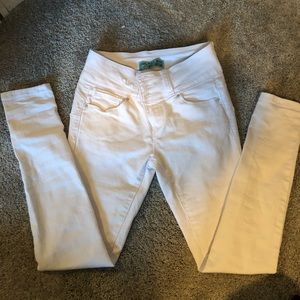White jeans